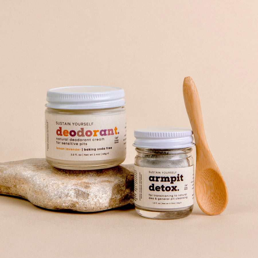 deodorant & detox bundle - Sustain Yourself