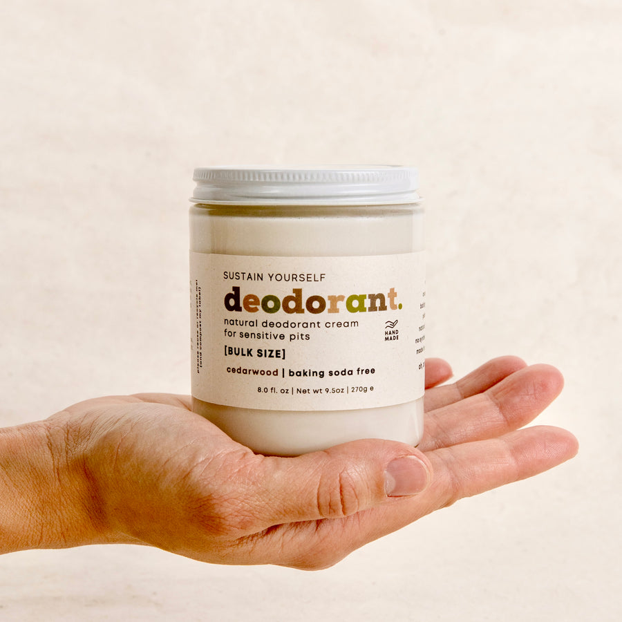 cedarwood deodorant cream - Sustain Yourself