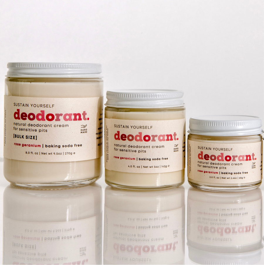 Rose Geranium Deodorant Cream