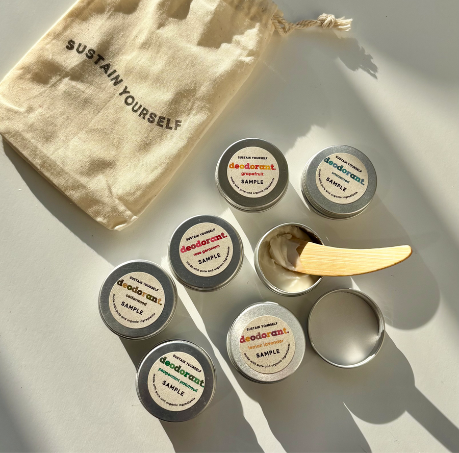 Deodorant Cream Sample Pack