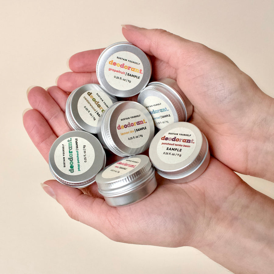 Deodorant Cream Sample Pack