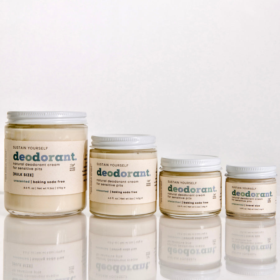 unscented deodorant cream - Sustain Yourself