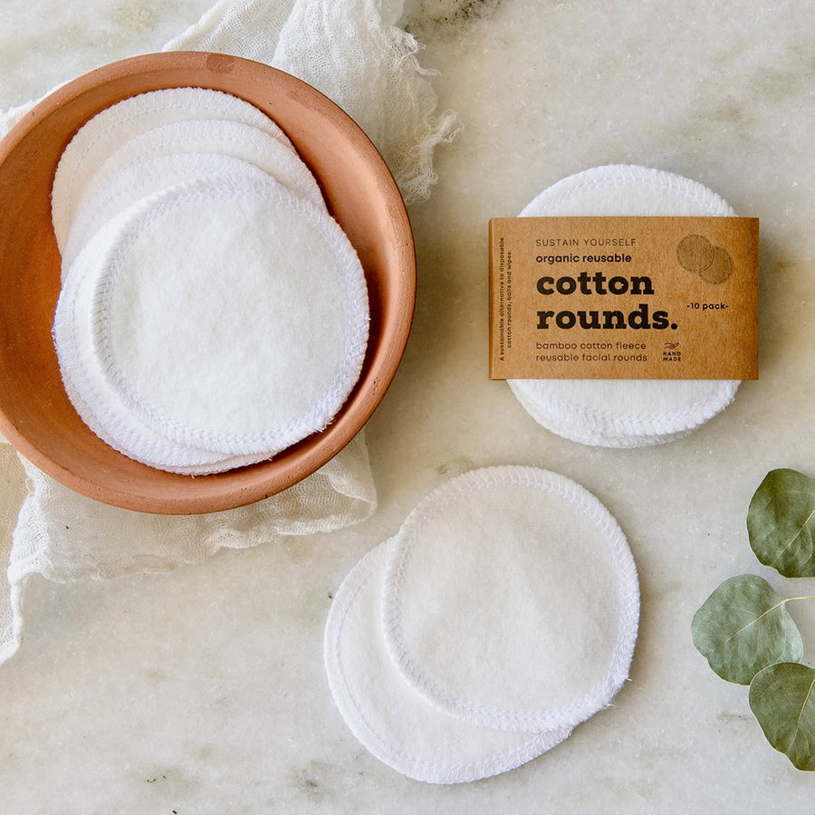 Reusable Cotton Rounds – Sustain Yourself