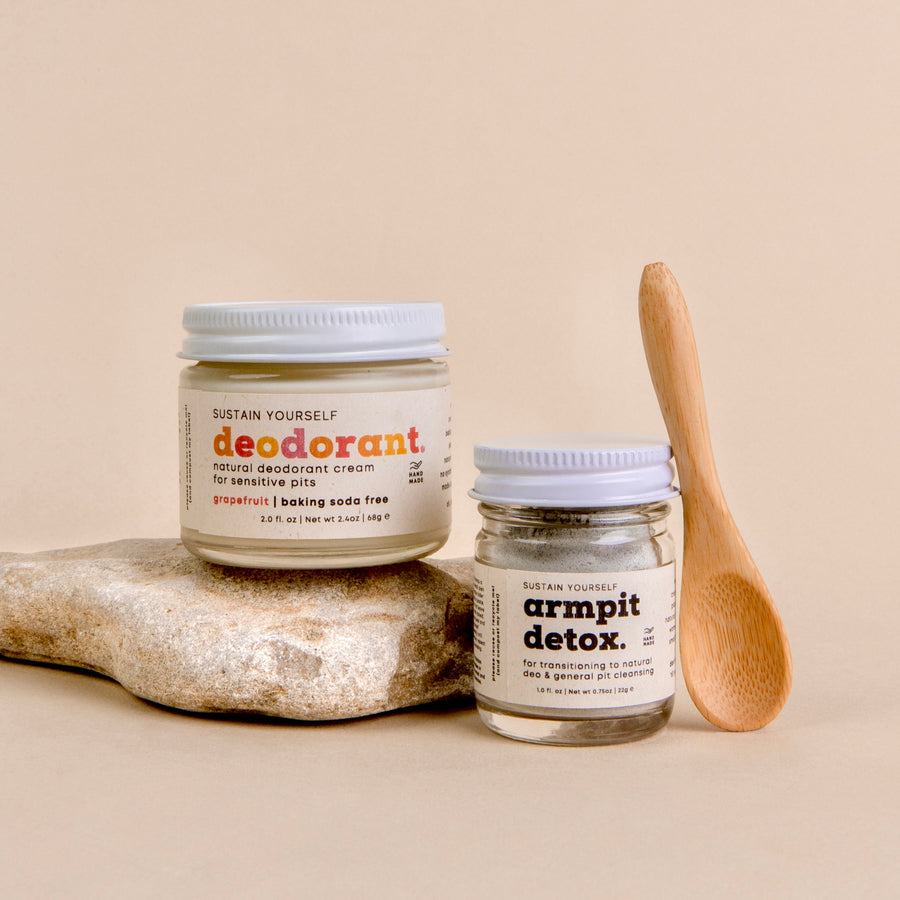 deodorant & detox bundle - Sustain Yourself